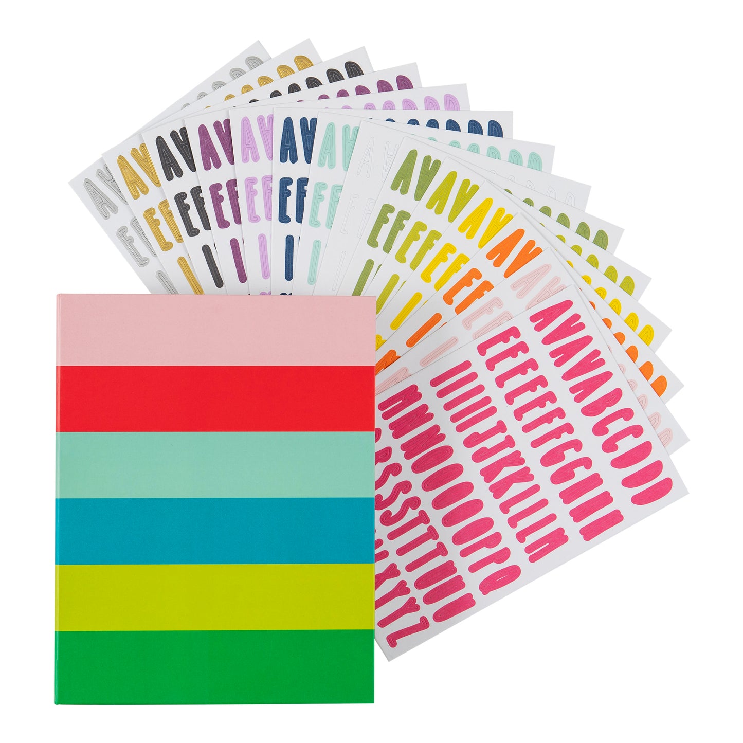 Alphabet Sticker Folio
