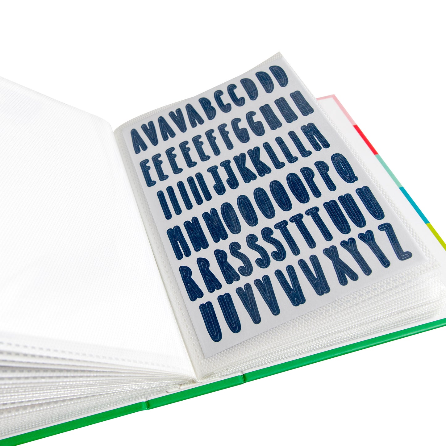 Alphabet Sticker Folio