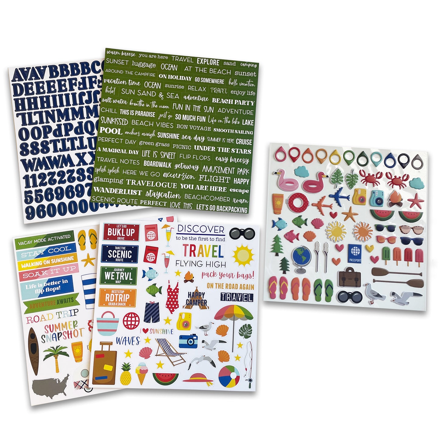 EDS Sticker Kit Vacation