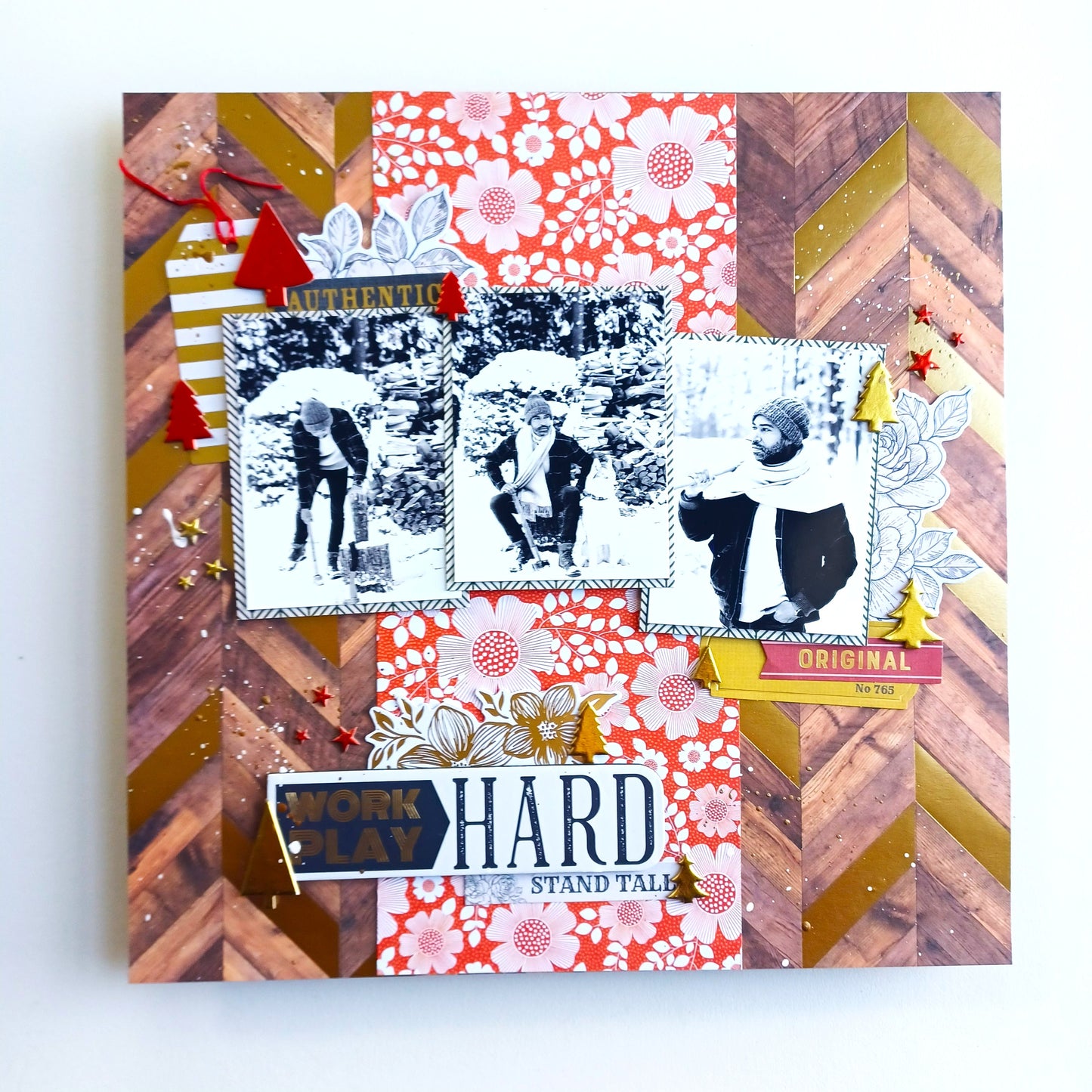 Holiday Chipboard Folio