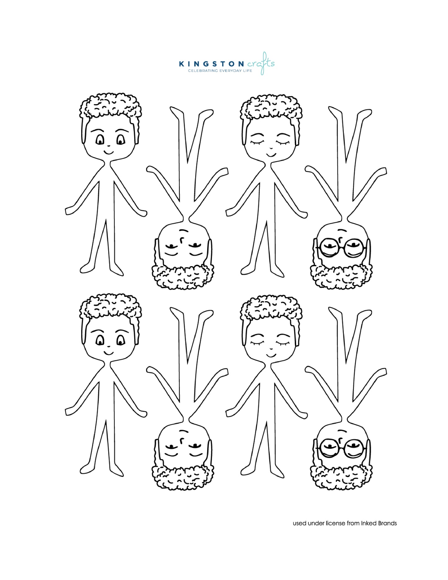 Digital Download Paper Doll 12