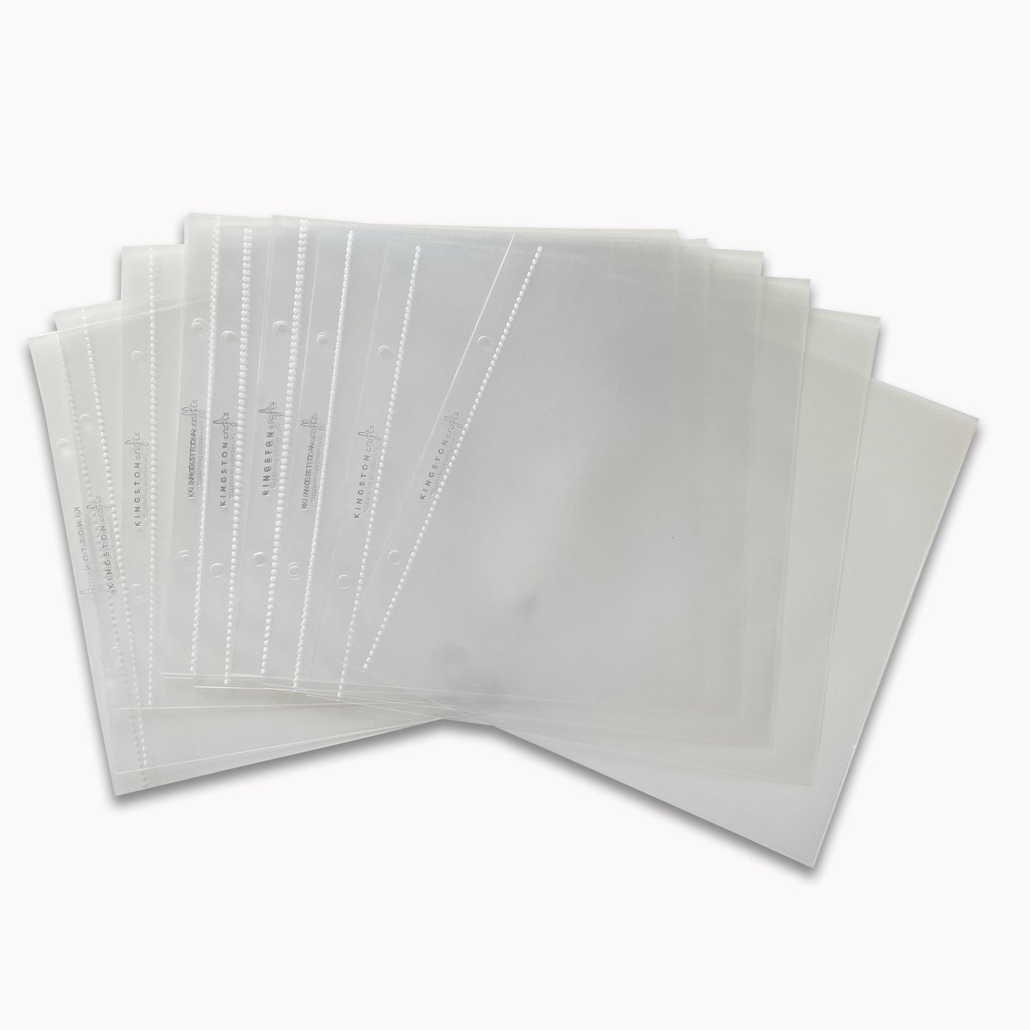 KC 8x8 Page Protectors Refill 20 Pack