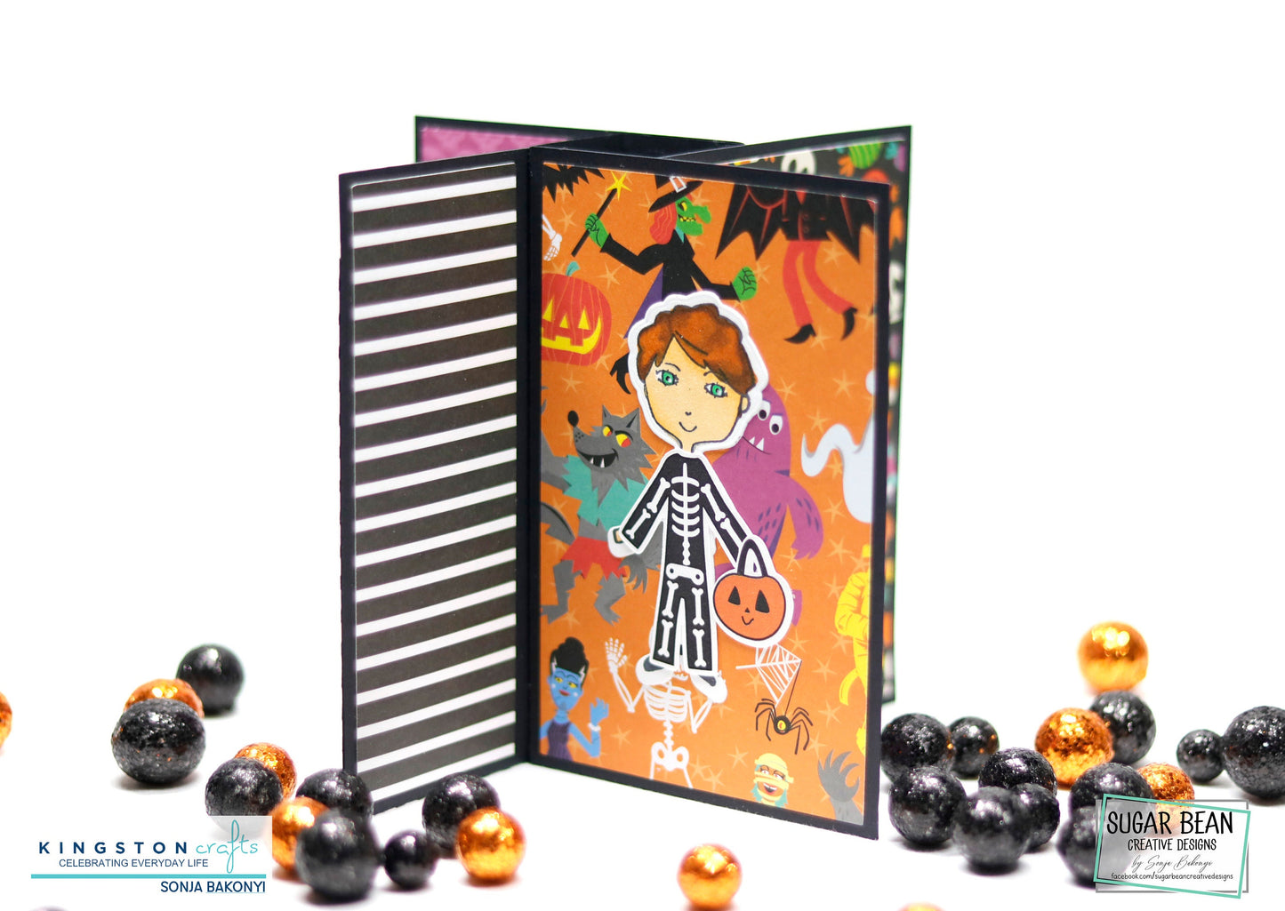 Kingston Crafts Digital Paper Doll Costumes - Halloween