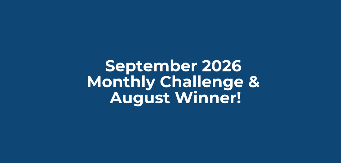 September 2026 Challenge + August Winner!