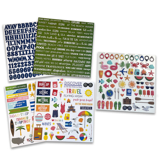 EDS Sticker Kit Vacation