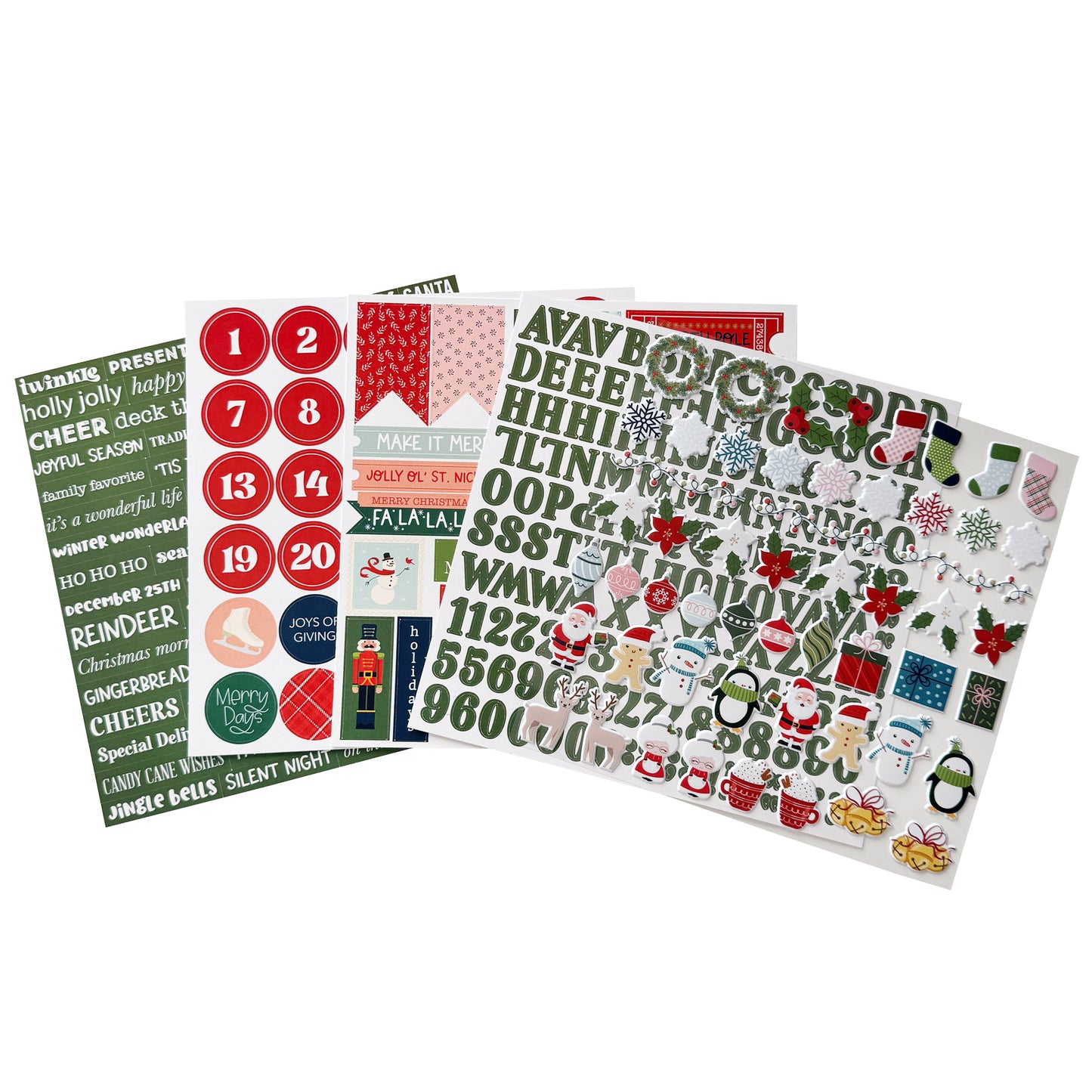 KC EDS Holiday Sticker Kit