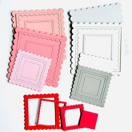 Nested Chipboard Frames