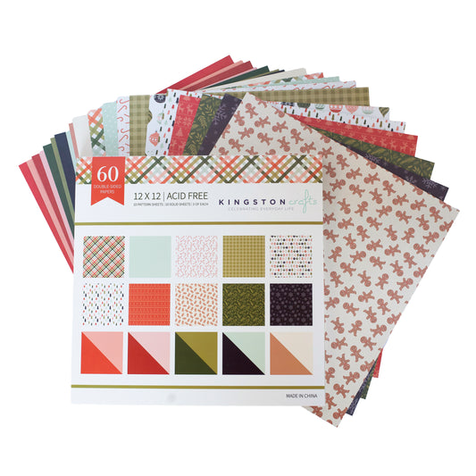 KC 12x12 Christmas Paper Pad **AS IS**