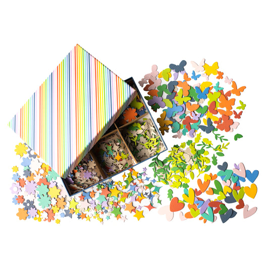 KC Everyday Chipboard Shapes with Storage
