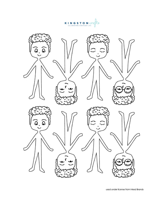 Digital Download Paper Doll 12