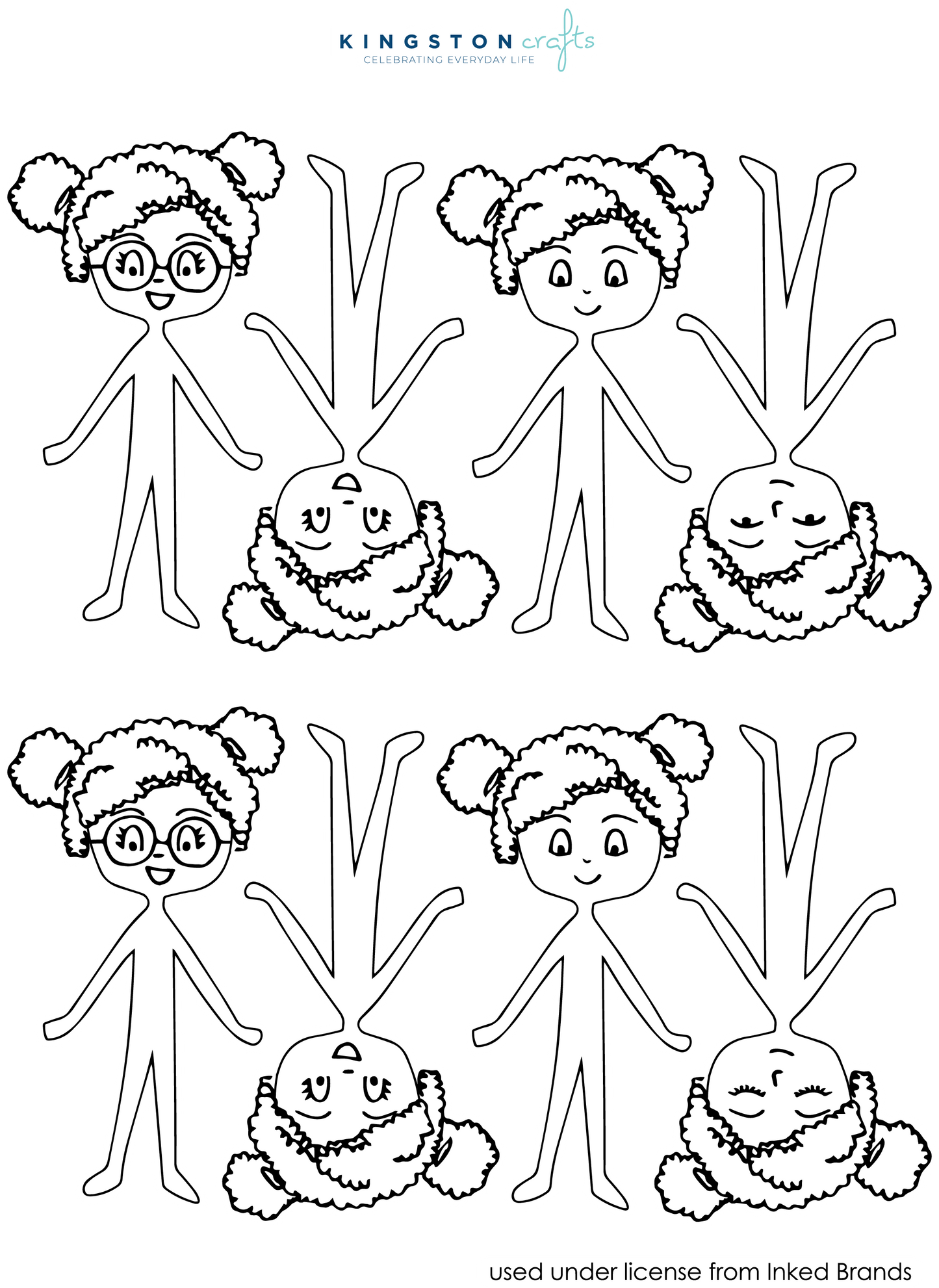 Digital Download Paper Doll 2