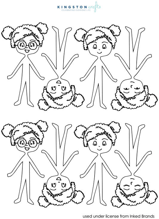 Digital Download Paper Doll 2