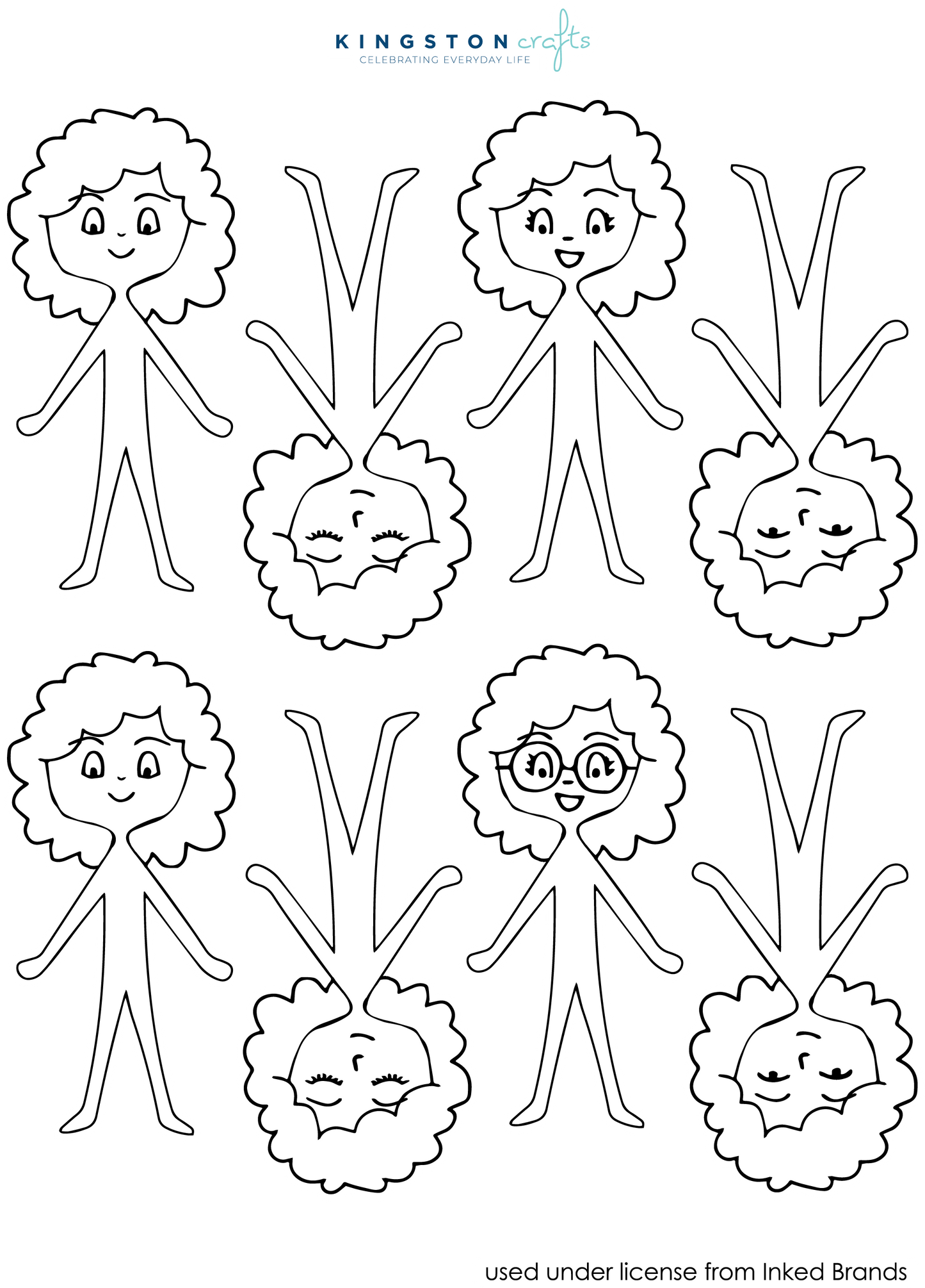 Digital Download Paper Doll 3