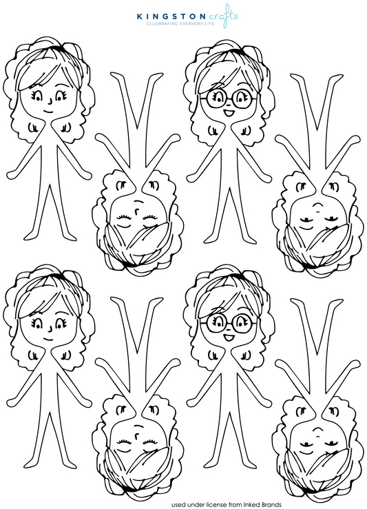 Digital Download Paper Doll 4