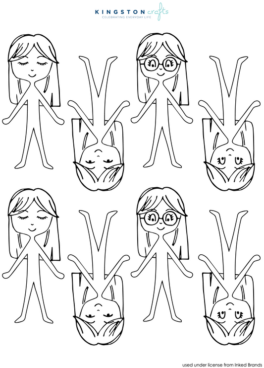 Digital Download Paper Doll 5