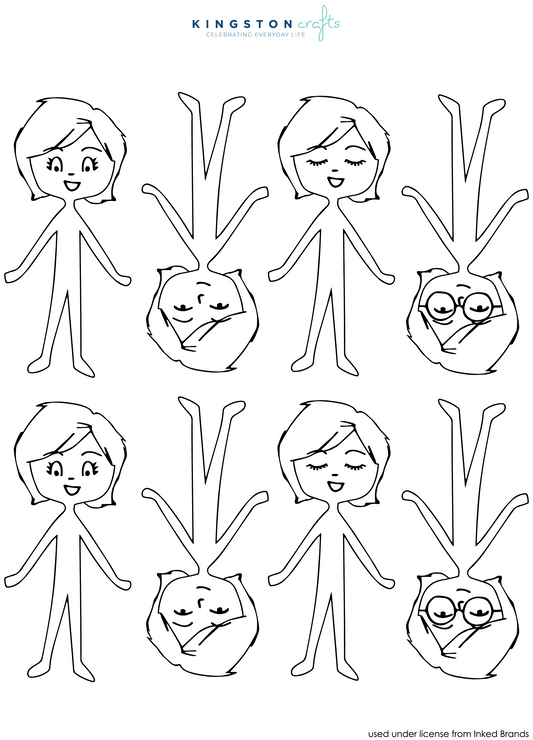 Digital Download Paper Doll 6