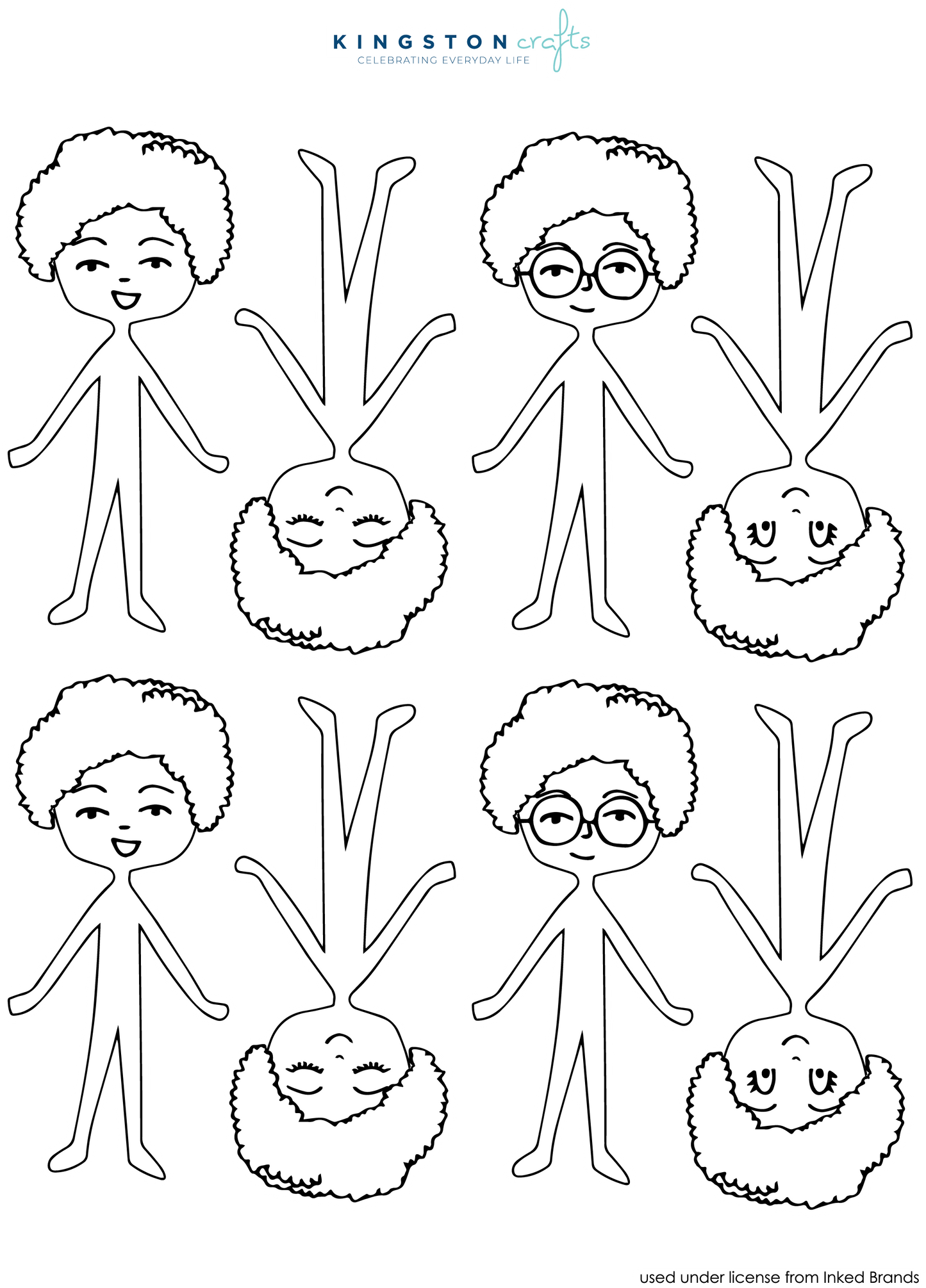 Digital Download Paper Doll 8