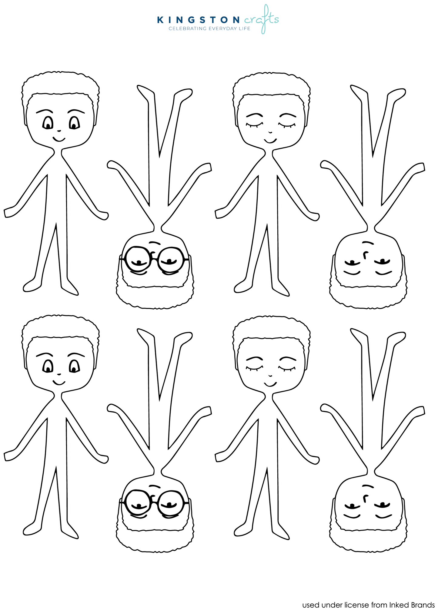 Digital Download Paper Doll 10