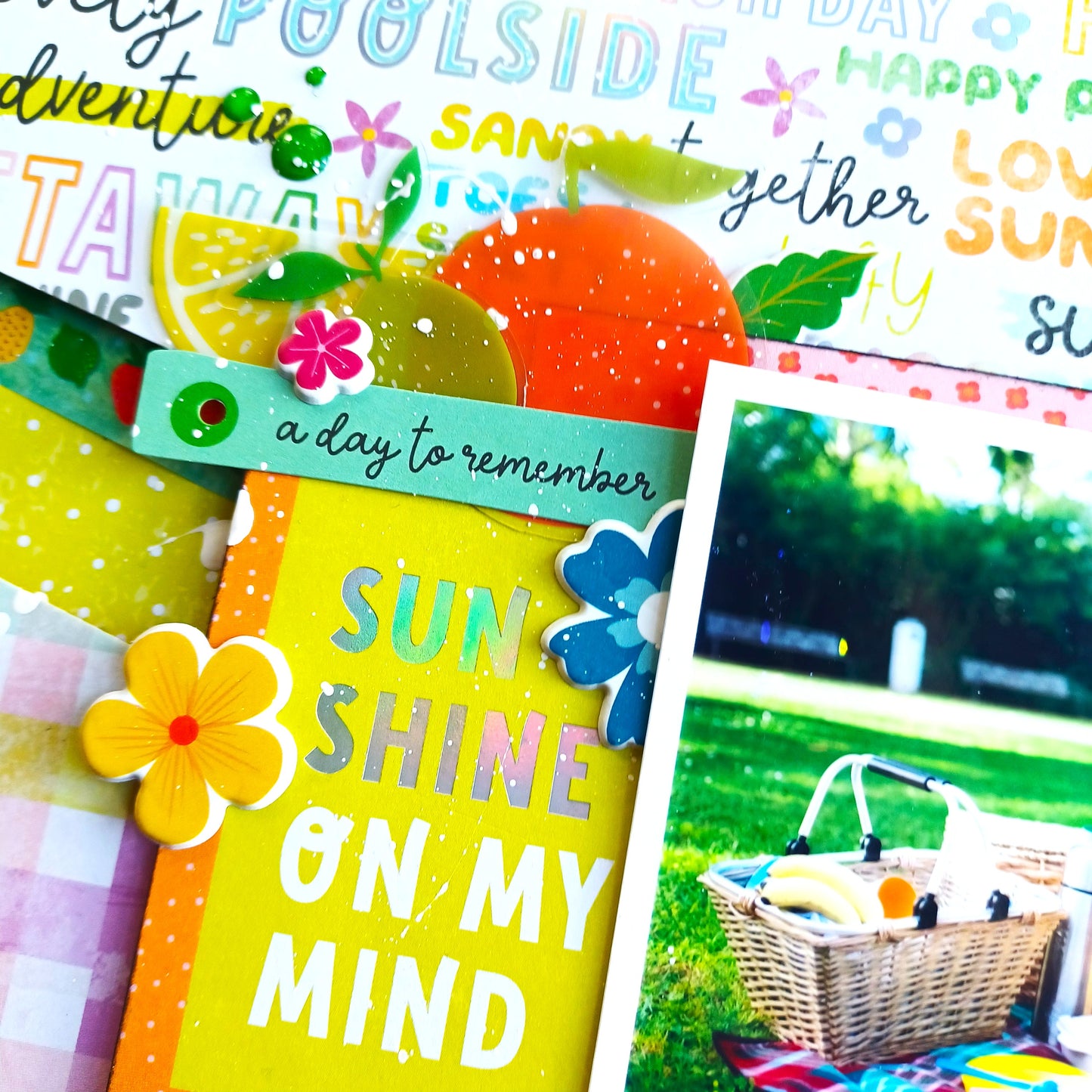 Spring Puffy Stickers - Set of Two