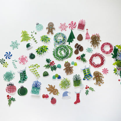 Vellum Holiday Shapes Kit - AS IS