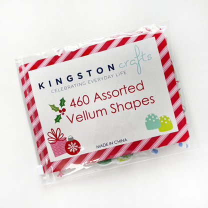 Vellum Holiday Shapes Kit - AS IS